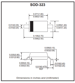 Comchip Technology 1N4148W/WS-HF Switching Diodes